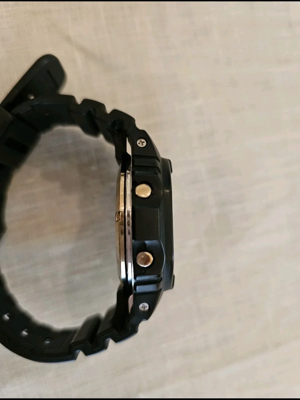 Casio G-Shock DW-5600 Bezel with DW 5025 Case Men's Black Digital Watch- 42mm
